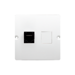 Einzel-IT-Dose RJ45 Kategorie 5e (Modul) weiß glänzend Kontakt Simon BMF51.02/11