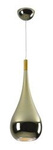 Drop E27 Pendelleuchte drop gold P0308 Maxlight
