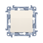 Einfachschalter (Modul) 10AX 250V cremefarben Simon 10