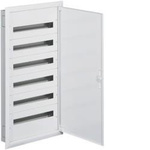 Verteiler 6x24PLE + Klemmen PE/N IP30 mit Tür hager FW624FT