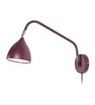 Wandleuchte VALENCIA 1L GU10 Maroon Marksoljd 107584