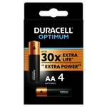 Duracell Batterien OPTIMUM AA LR6 Blister 4 Stück
