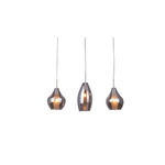 Pendelleuchte Milano 3 Modern Glas Transparent Azzardo AZ2149